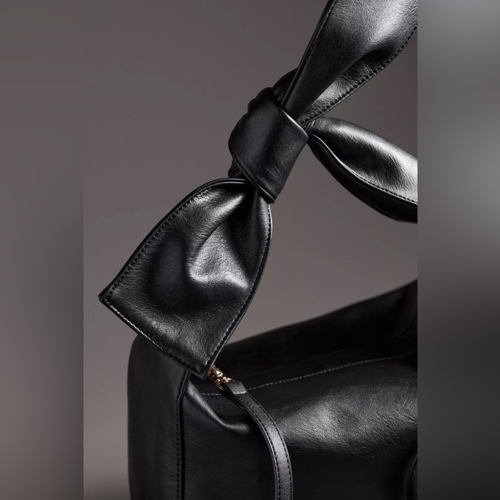 NWT Anthropologie Melie Bianco Marni Bow Bag 96117395 - Picture 3 of 3